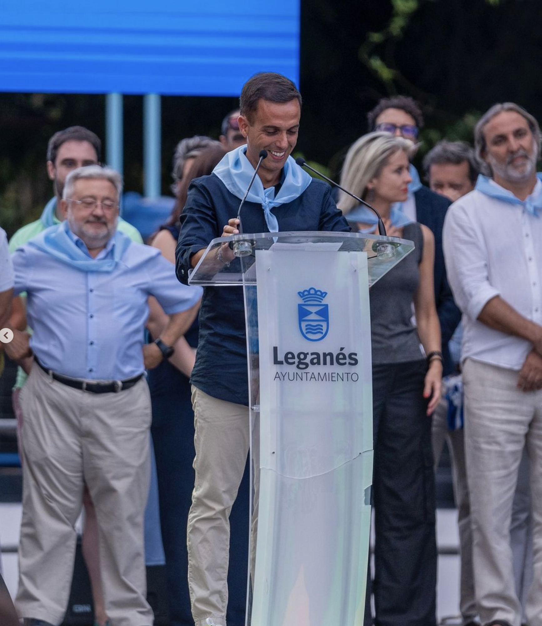 El Leganés deslumbra en las Fiestas de Nuestra Señora de Butarque con la presentación de su plantilla