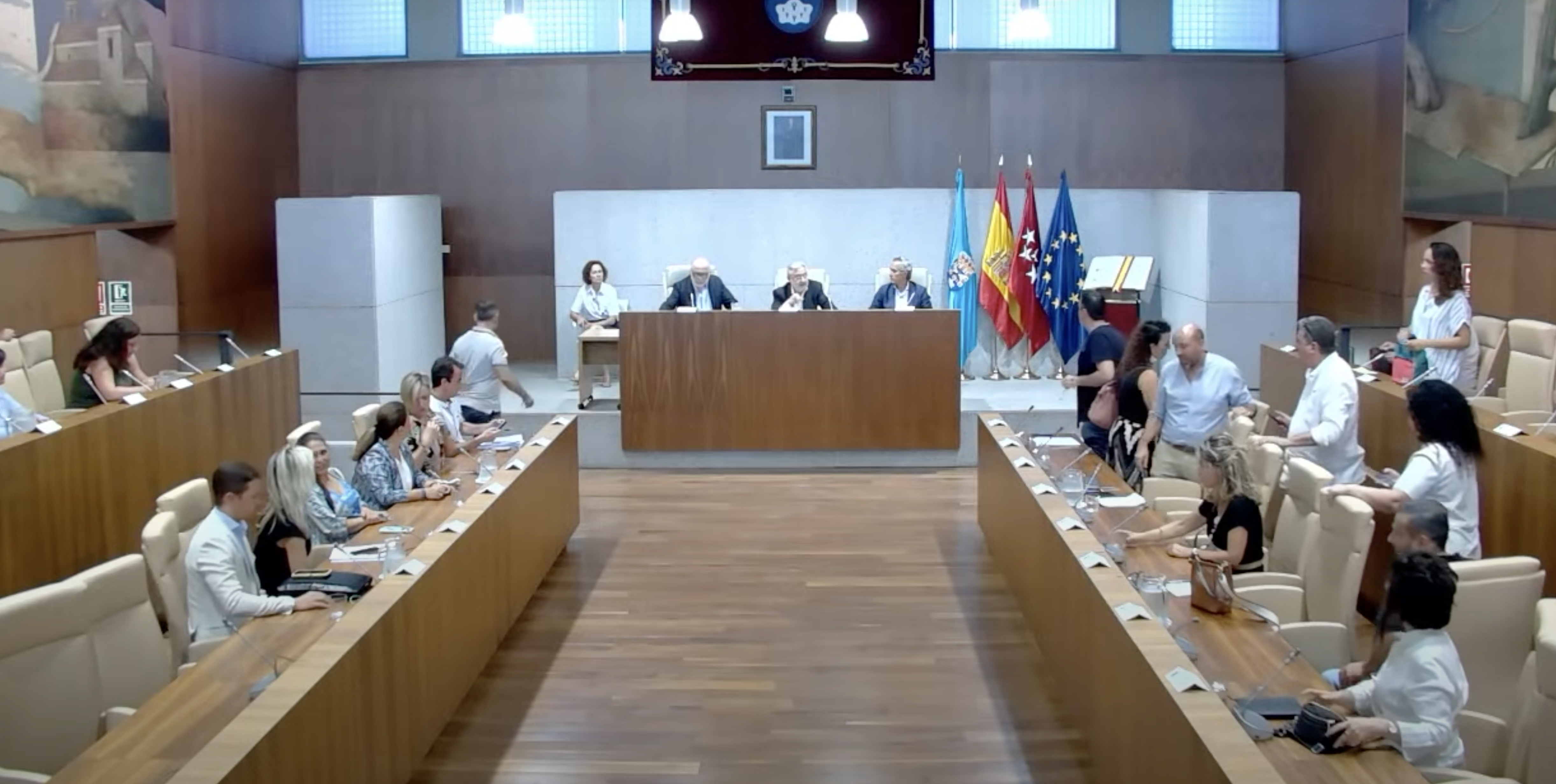 El Pleno Extraordinario del Ayuntamiento de Leganés es suspendido inesperadamente