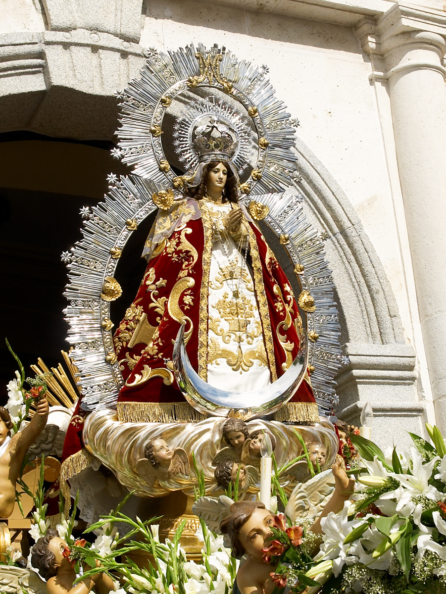 Celebración de la Virgen de Los Ángeles en la diócesis de Getafe