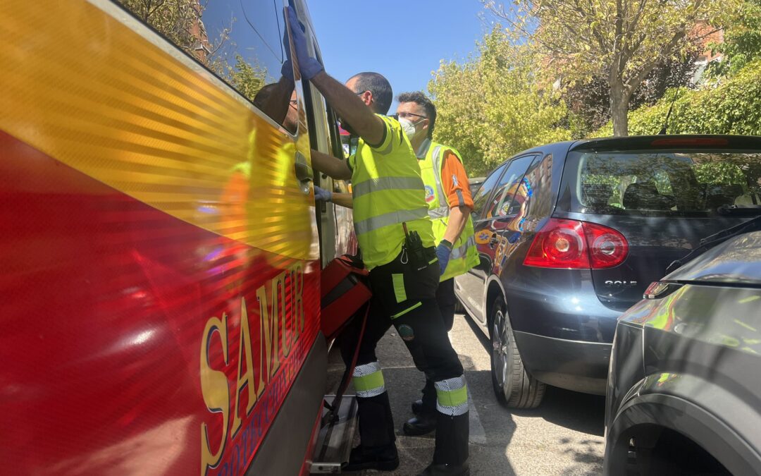 Hombre de 70 años en estado grave por golpe de calor en Madrid