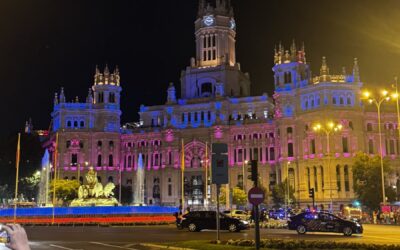 Protesta en Madrid contra el “Fraude Electoral” en Venezuela