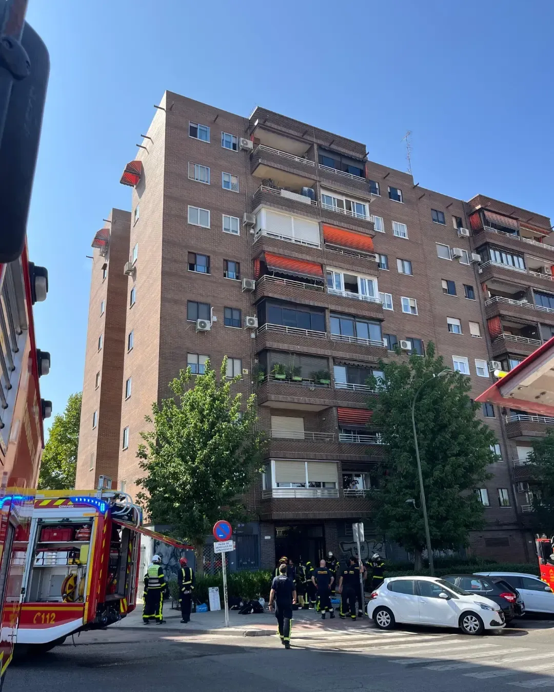 Nuevo incendio en Móstoles, el tercero en 15 días