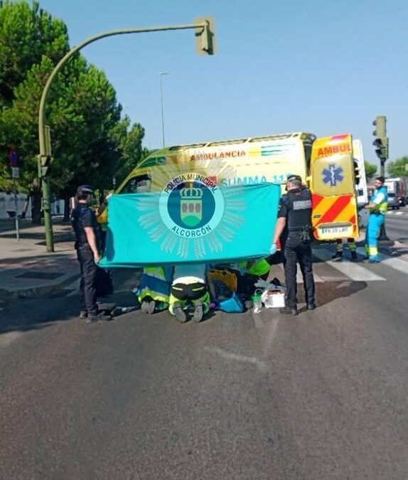 Una mujer en estado grave tras ser atropello en Alcorcón