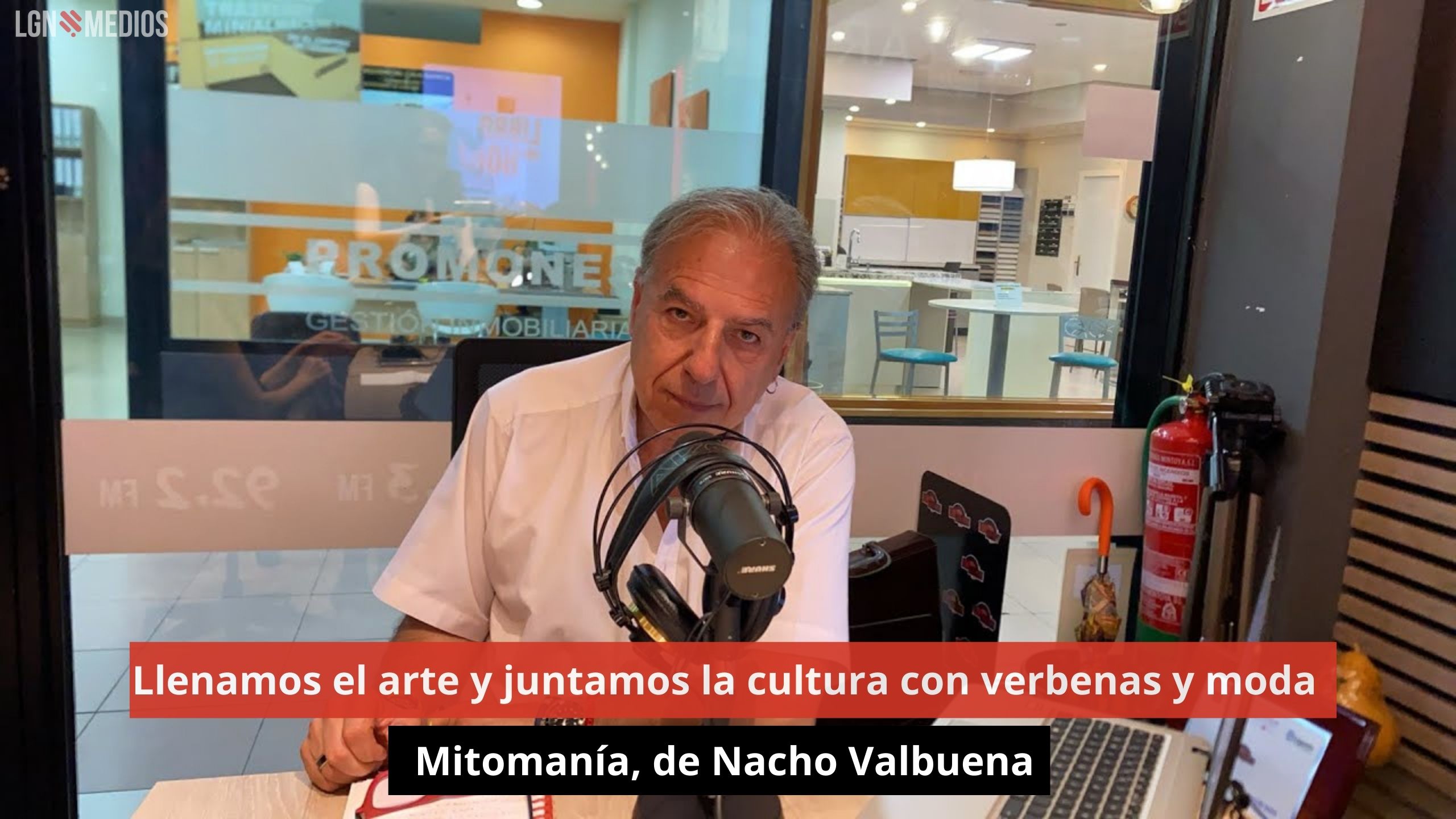 Llenamos el arte y juntamos la cultura con verbenas y moda. Mitomanía. de Nacho Valbuena