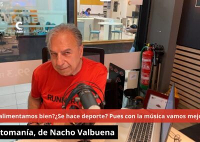 07/08/24 ¿Nos alimentamos bien? ¿Se hace deporte? Pues con la música vamos mejor. Mitomanía