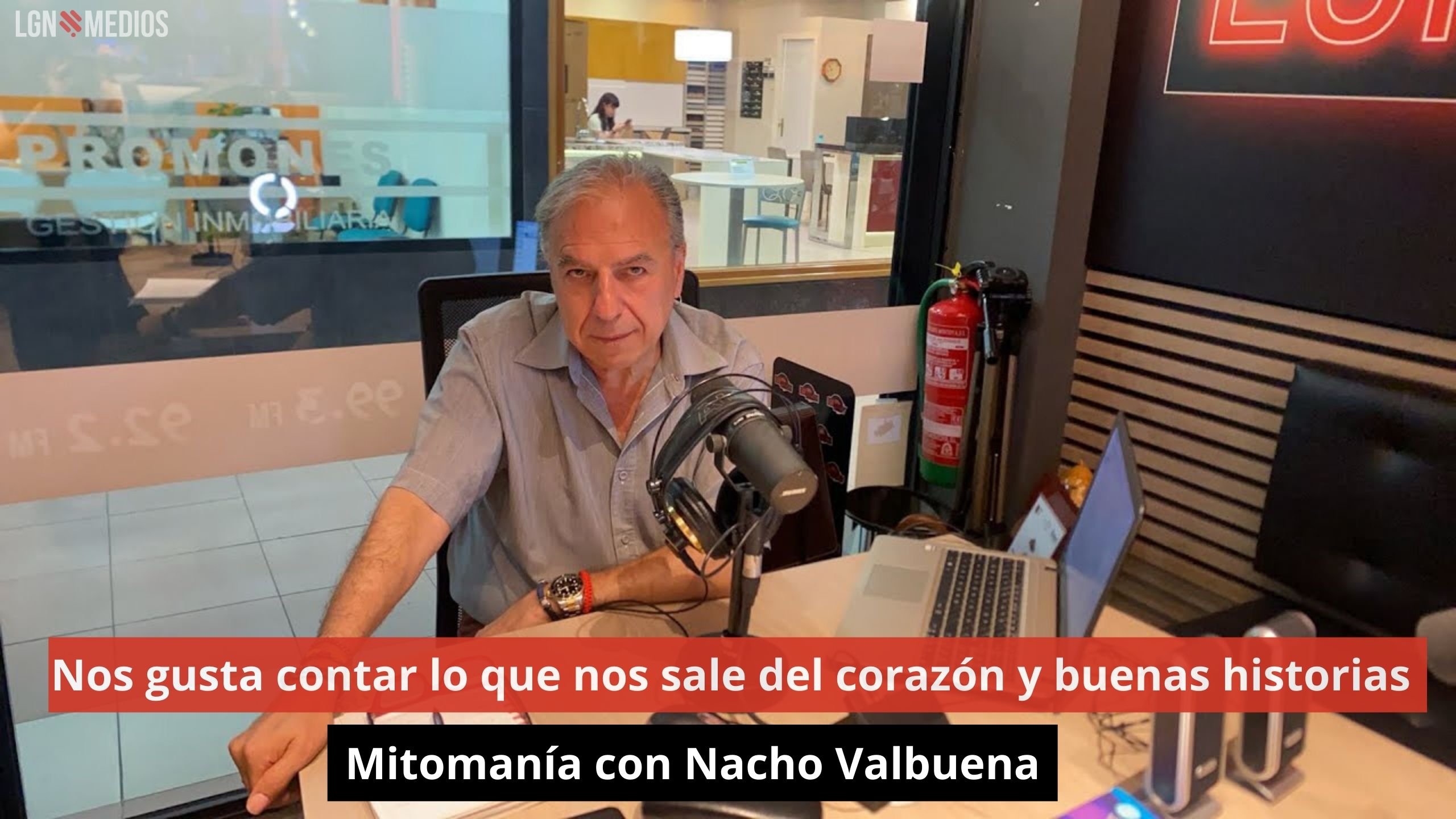 Nos gusta contar lo que nos sale del corazón y buenas historias. Mitomanía. Nacho Valbuena