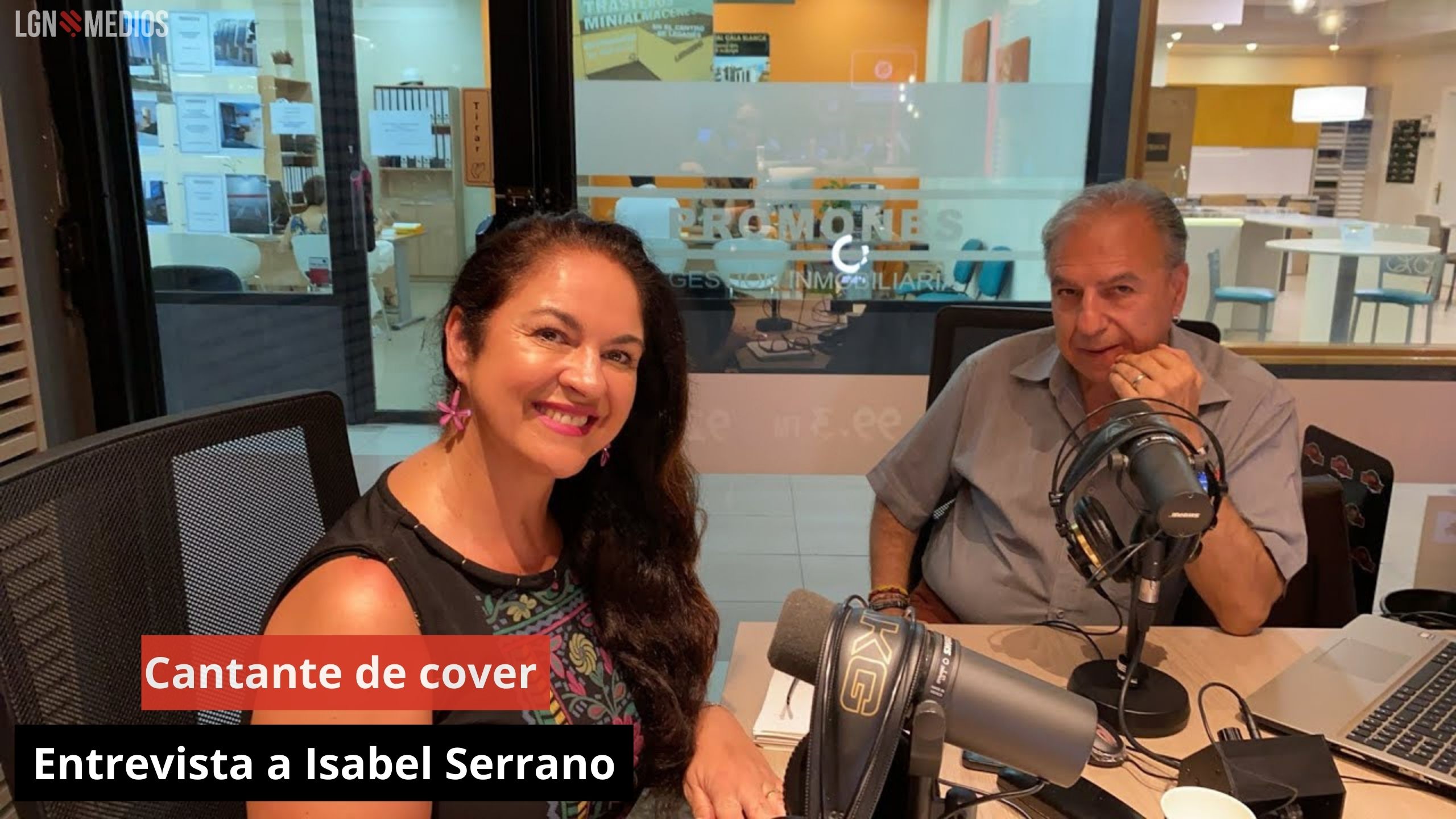 Entrevista a Isabel Serrano. Cantante de cover 