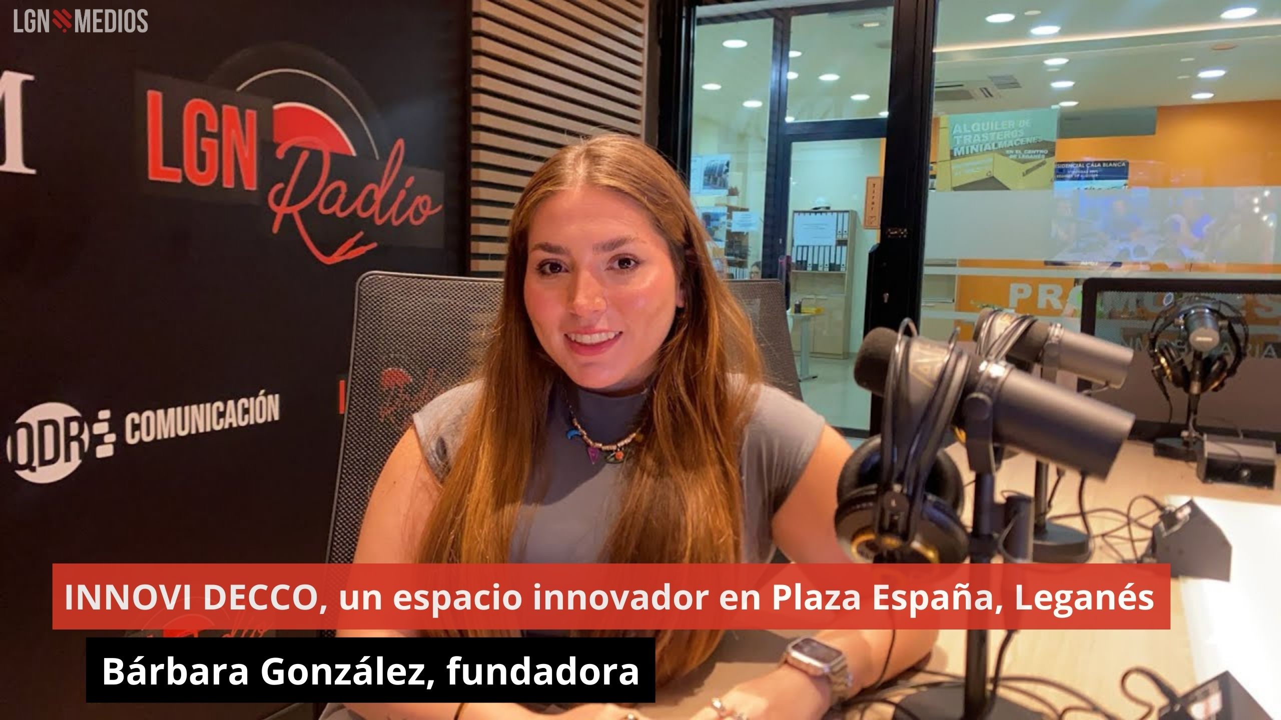 Entrevista a Barbara González. Fundadora de INNOVI DECCO, en Plaza España, Leganés