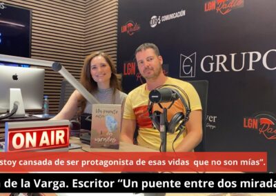 13/08/24 Iván de la Varga. Autor: “Estoy cansada de ser protagonista de esas vidas que no son mías”