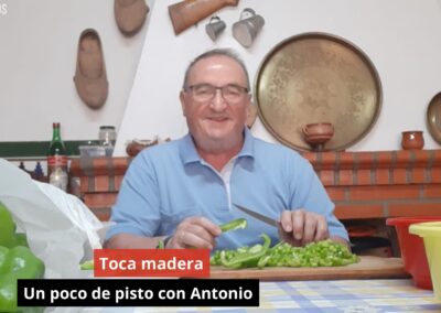 13/08/24 Toca madera. Un poco de pisto con Antonio