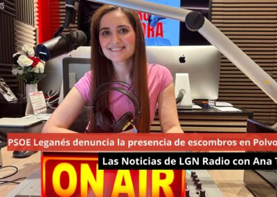 21/08/24 PSOE Leganés denuncia la presencia de escombros en Polvoranca. Las Noticias de LGN Radio