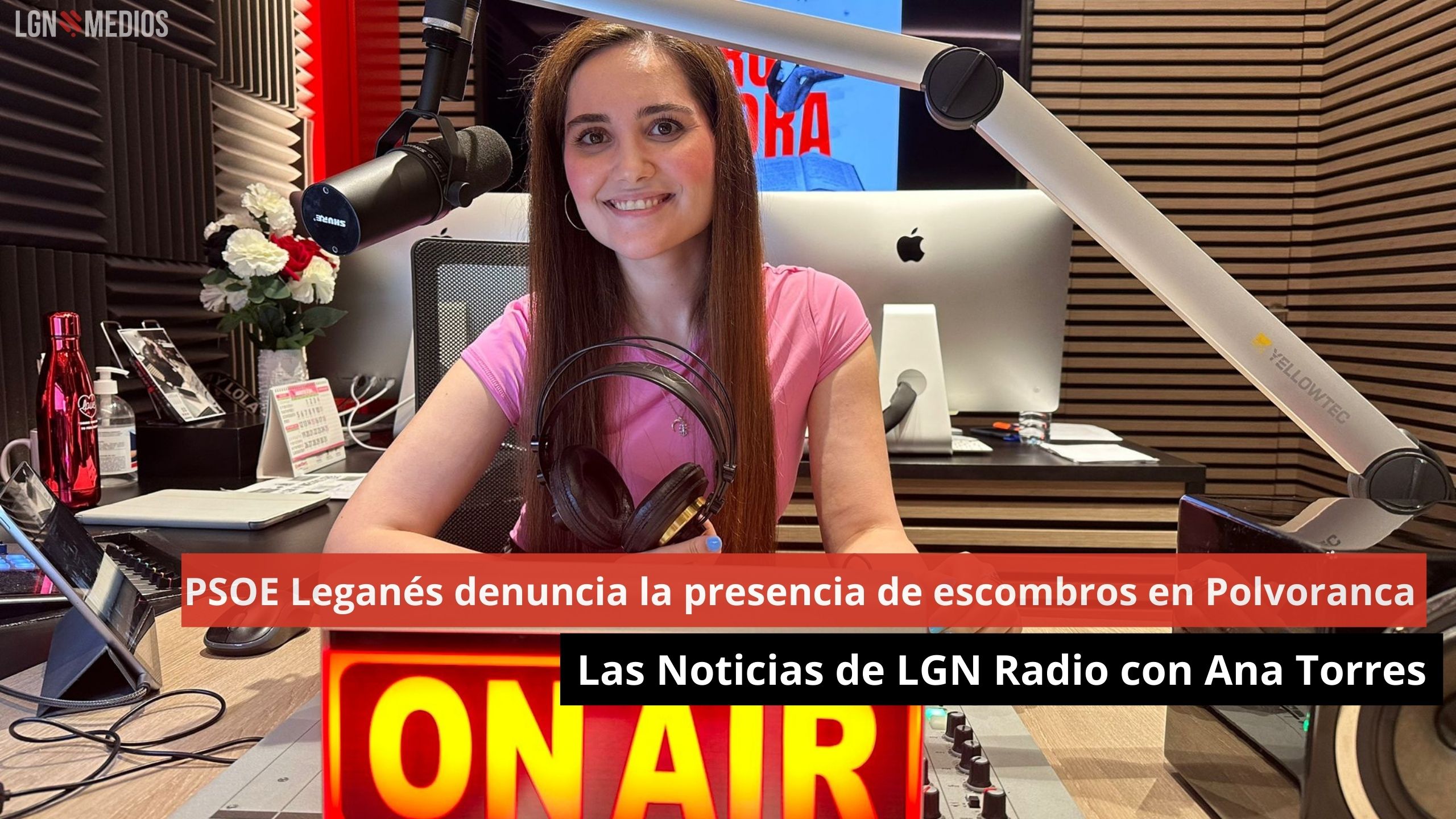 PSOE Leganés denuncia la presencia de escombros en Polvoranca. Las Noticias de LGN Radio