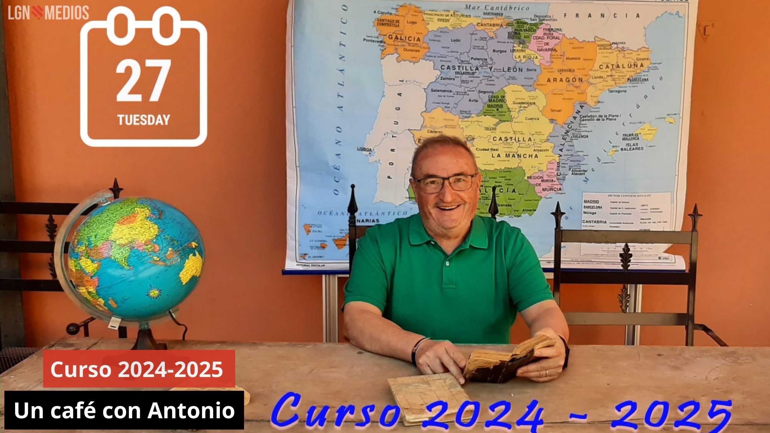 Curso 2024-2025. Un café con Antonio