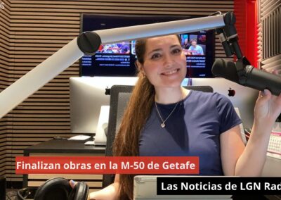 30/08/24 Finalizan obras en la M-50 de Getafe. Las Noticias de LGN Radio