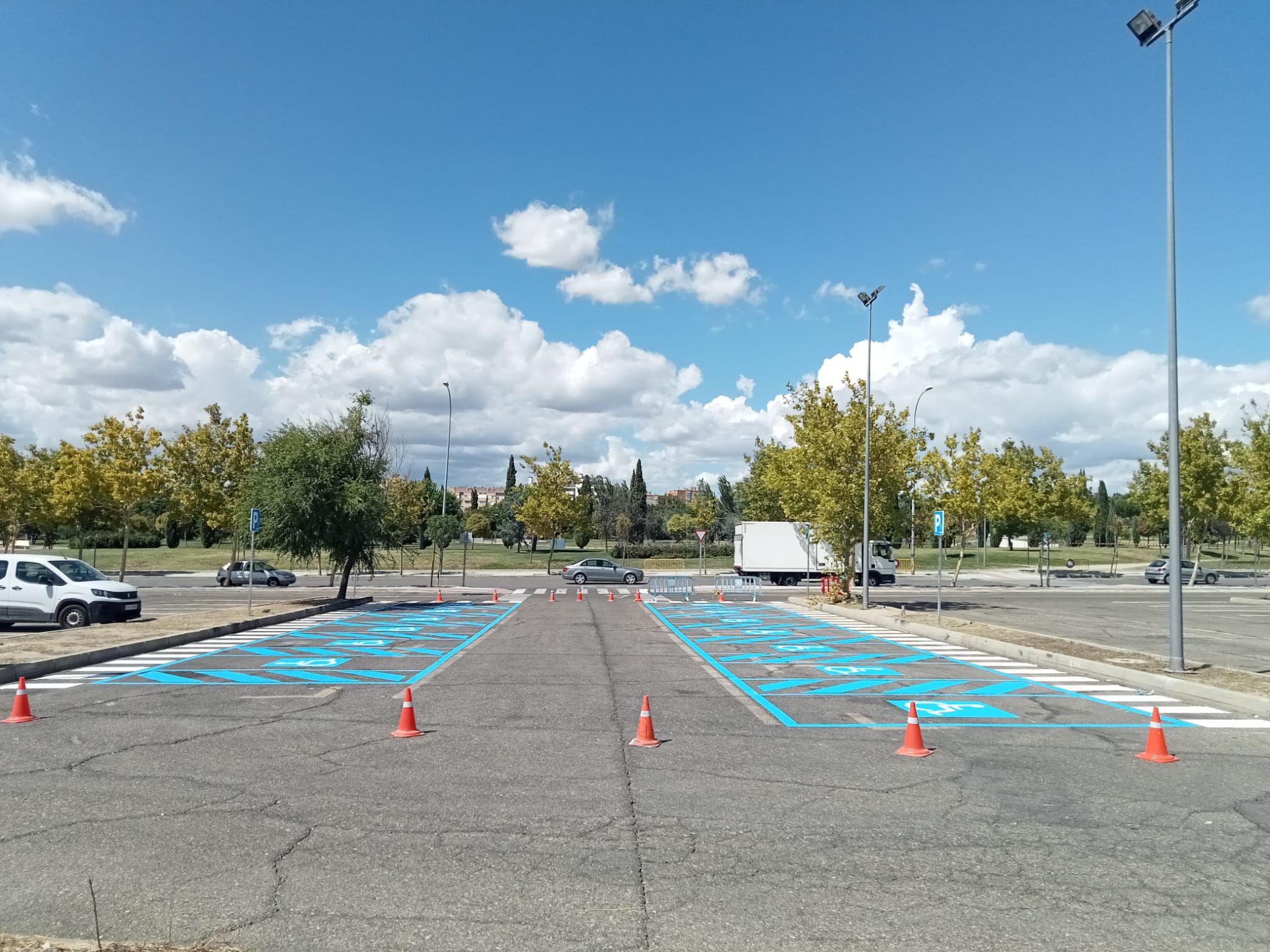 Ayto Alcorcón- Alcorcón habilita 15 nuevas plazas de aparcamiento para personas con movilidad reducida