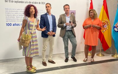 Inaugurada en el Centro Saramago la exposición “Paquita Gallego: 100 años repartiendo amor”