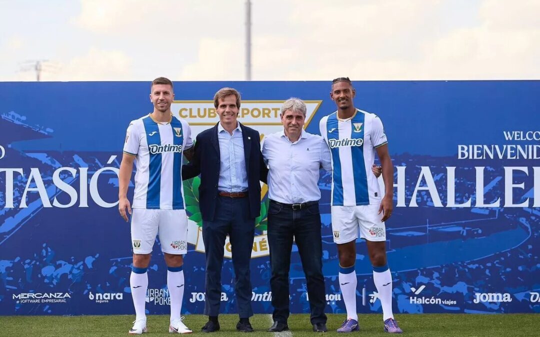 El C.D. Leganés presenta a Haller y Nastasic como nuevos fichajes