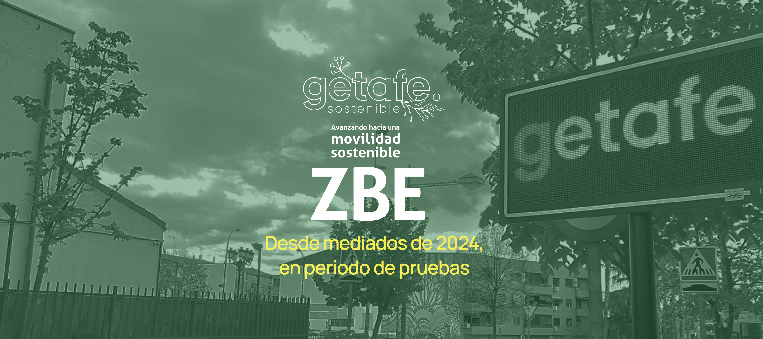 Getafe estrena su Zona de Bajas Emisiones, con sanciones a partir de enero de 2025