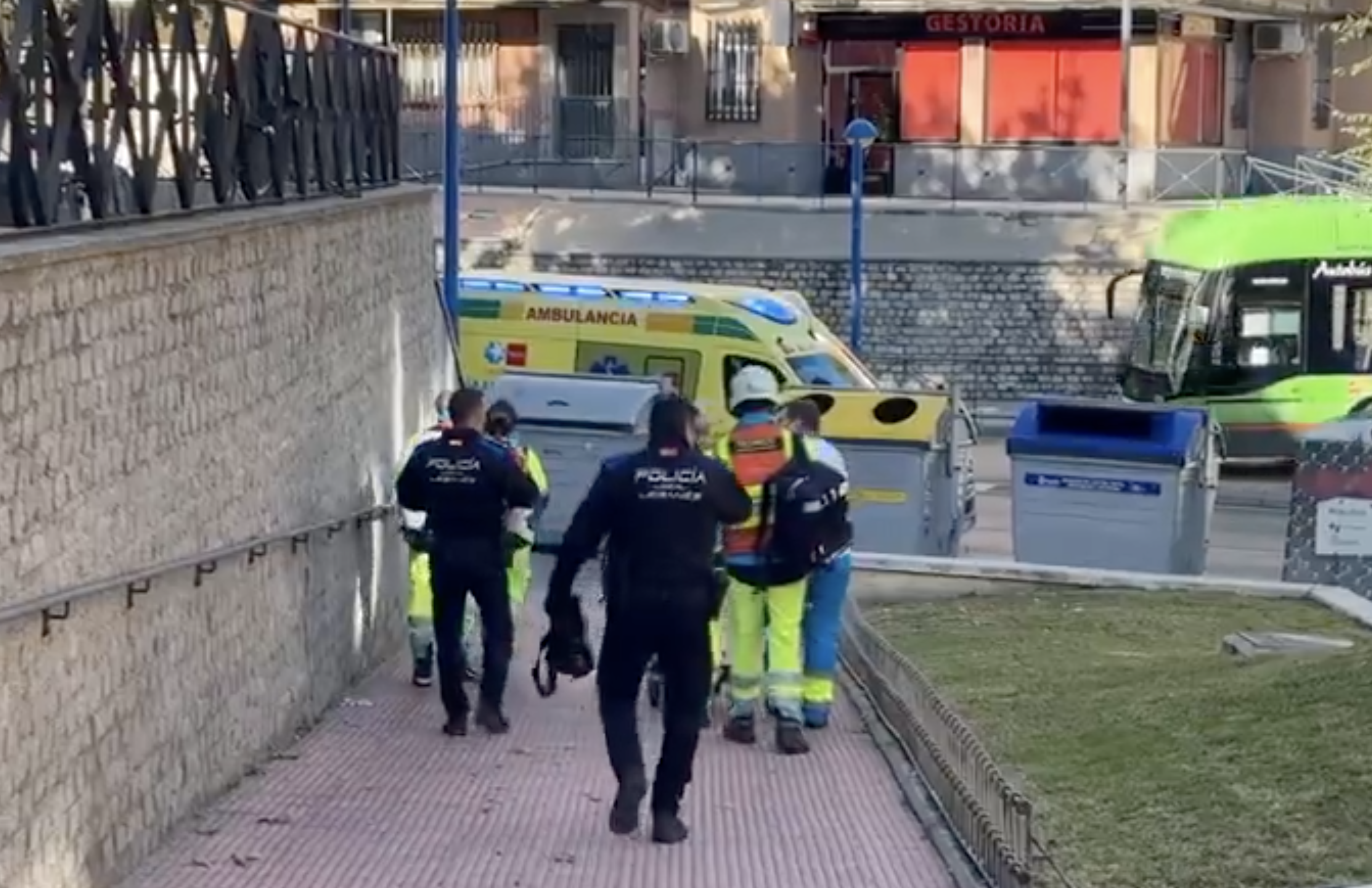 La ‘cadena de vida’ salva a un hombre de morir por una parada cardiaca en Leganés