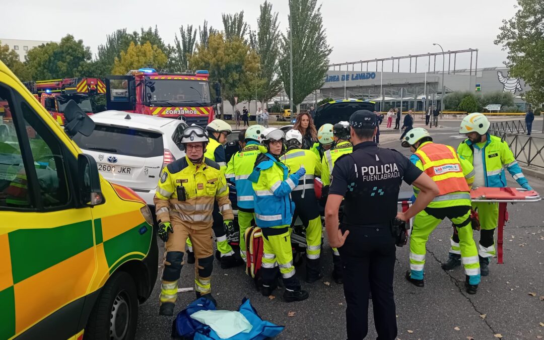 Una mujer gravemente herida tras ser atropellada en Fuenlabrada tras caer de su patinete