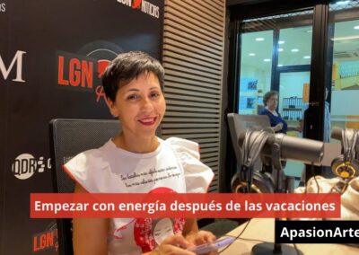 02/09/24 Empezar con energía después de las vacaciones. ApasionArte