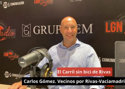 02/09/24 Entrevista a Carlos Gómez. Vecinos por Rivas-Vaciamadrid: “El Carril sin bici de Rivas”