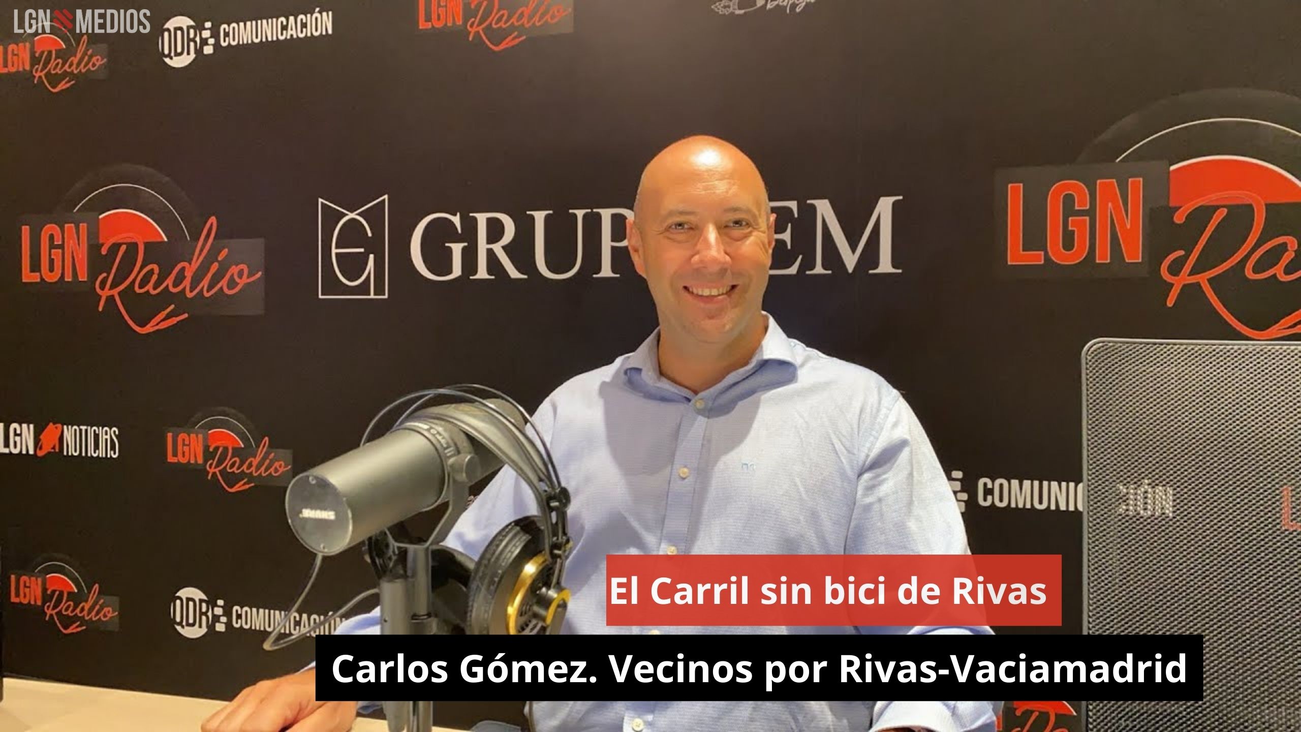 Entrevista a Carlos Gómez. Vecinos por Rivas-Vaciamadrid: "El Carril sin bici de Rivas"