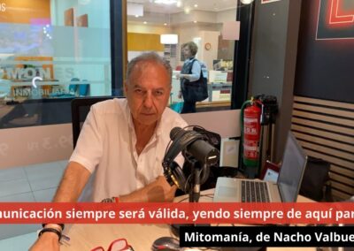 04/09/24 La comunicación siempre será válida, yendo siempre de aquí para allá. Mitomanía