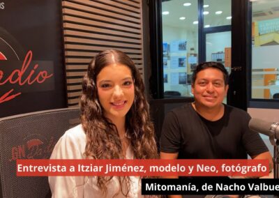 04/09/24 Entrevista a Itziar Jiménez, modelo y Neo, fotógrafo. Mitomanía, de Nacho Valbuena