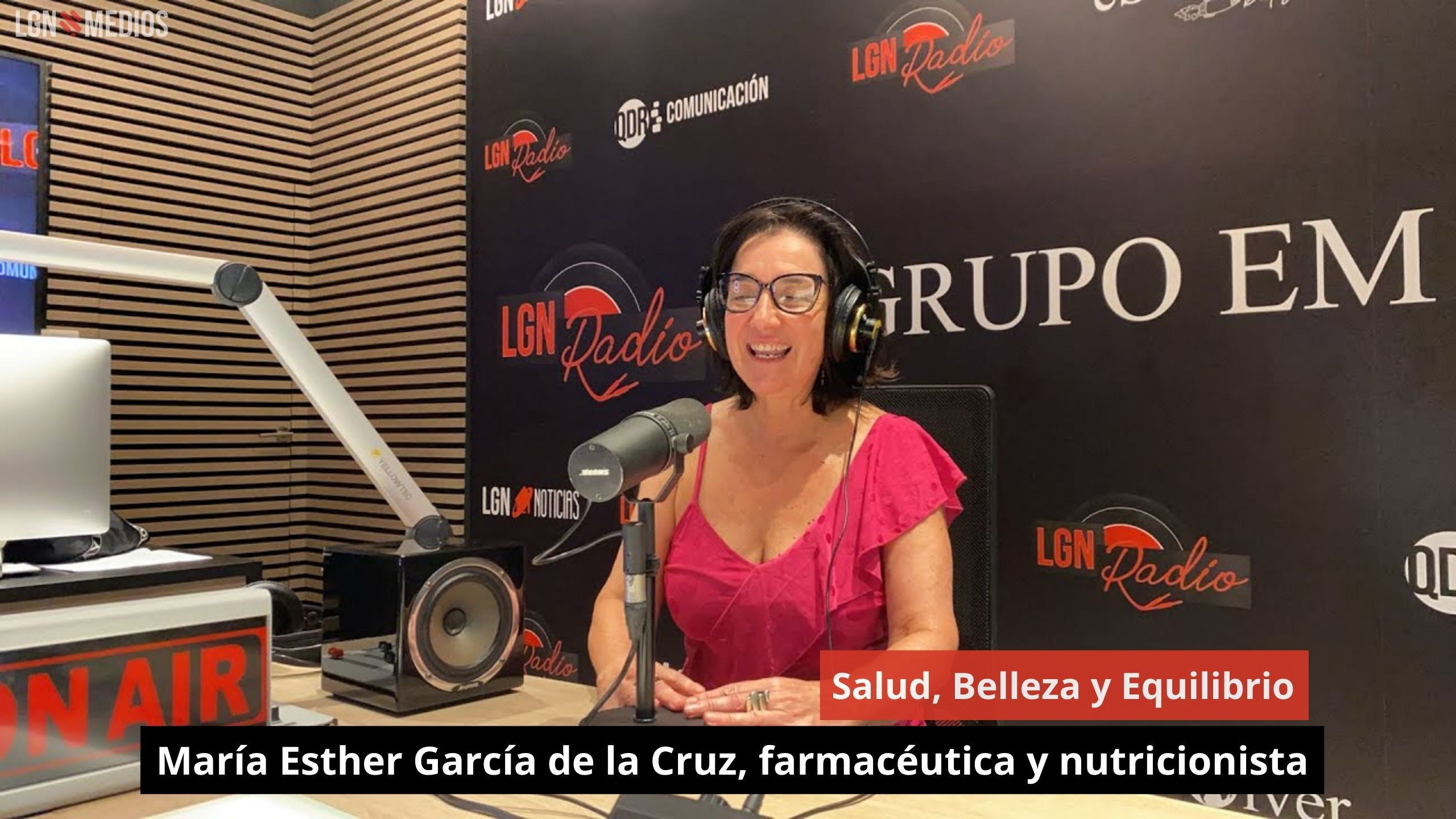 Salud, Belleza y Equilibrio. María Esther García de la Cruz, farmacéutica y nutricionista