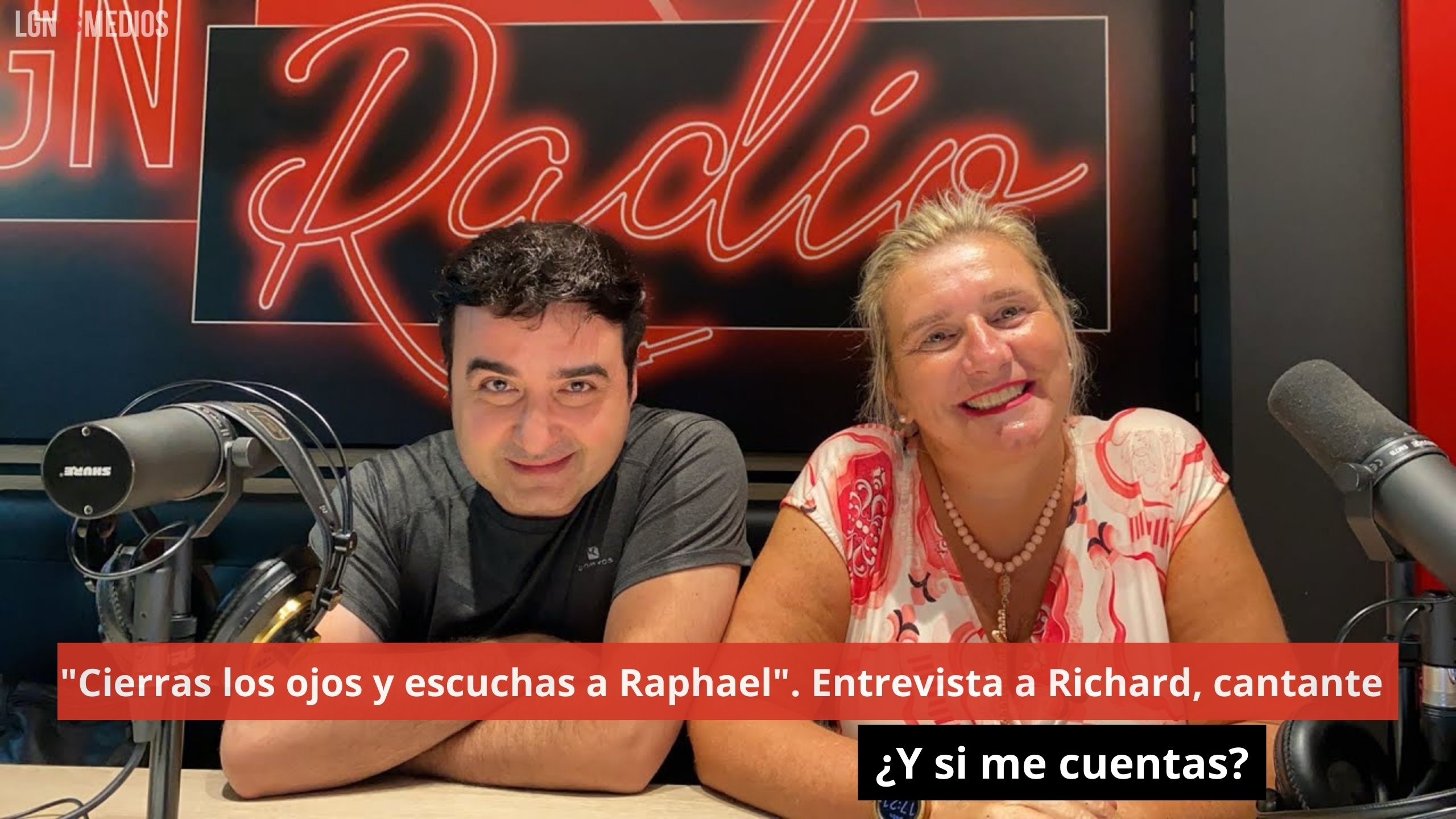 "Cierras los ojos y escuchas a Raphael". Entrevista a Richard, cantante. ¿Y si me cuentas?