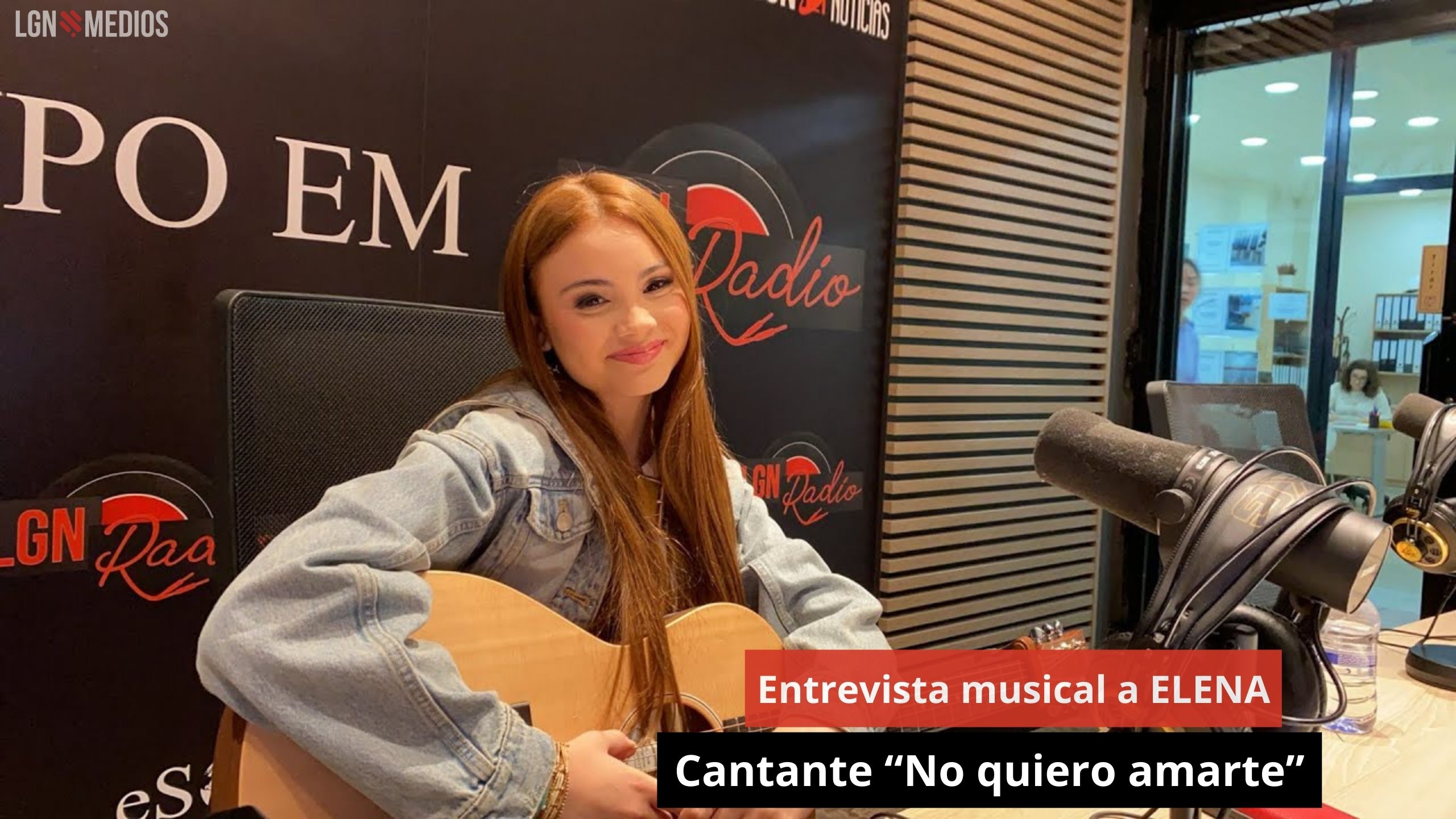 Entrevista a ELENA. Cantante “No quiero amarte”