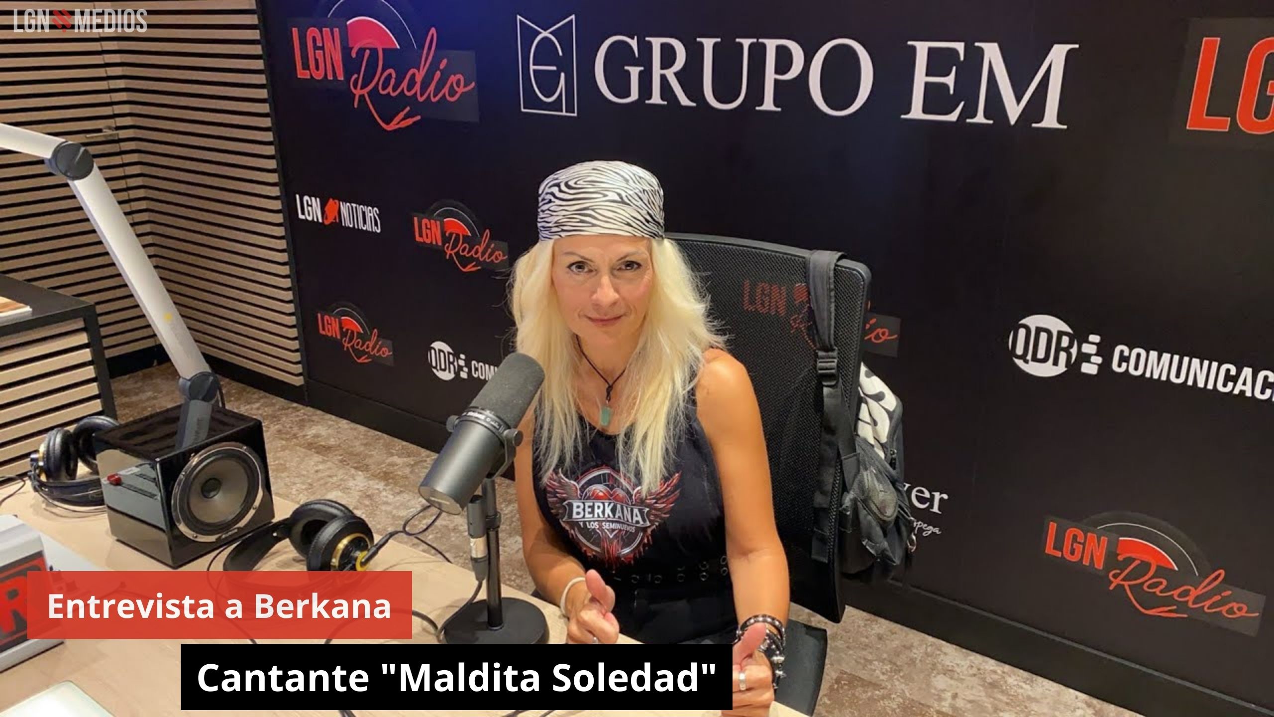 Entrevista a Berkana. Cantante "Maldita Soledad"