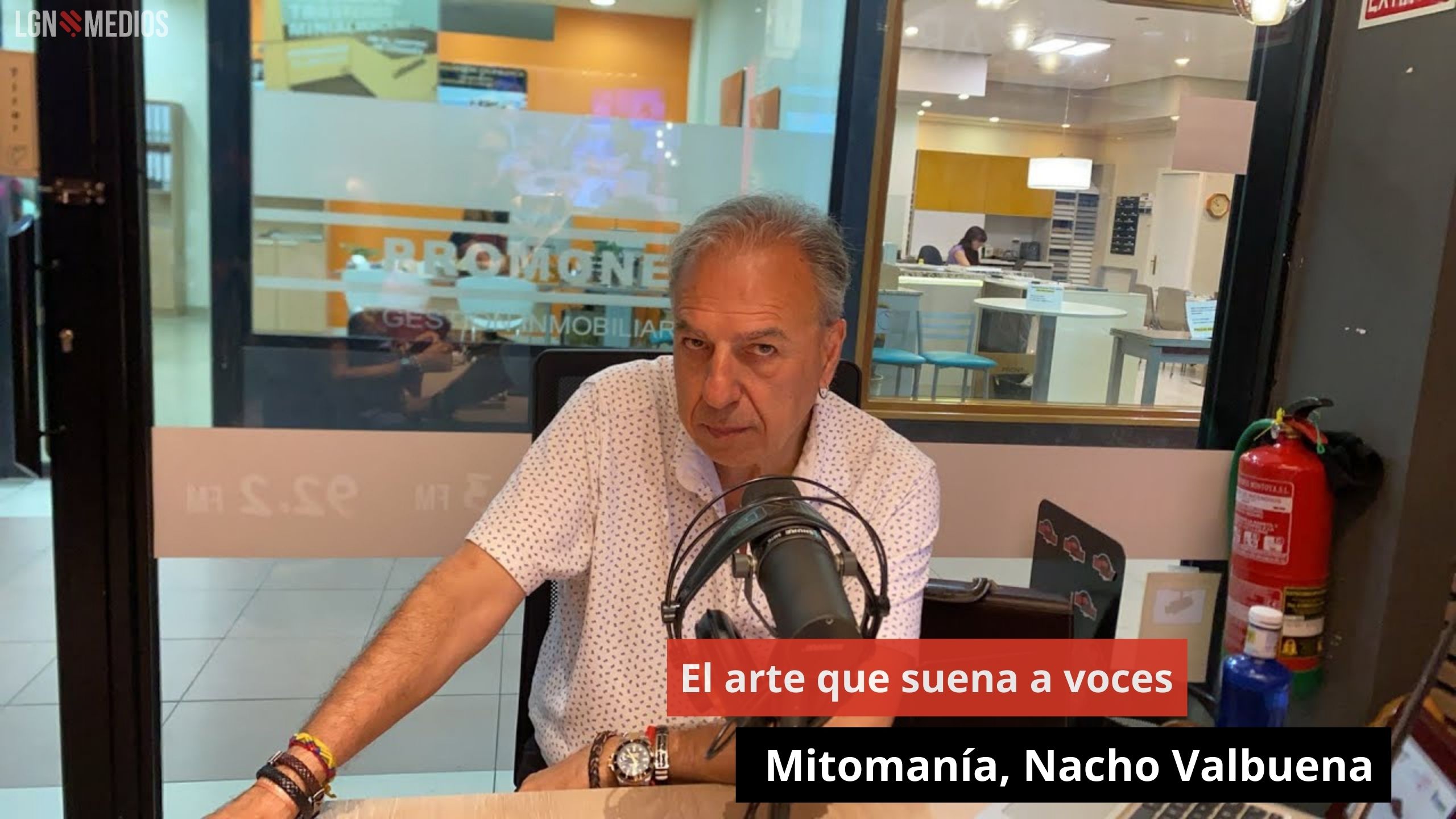 El arte que suena a voces. Mitomanía, Nacho Valbuena