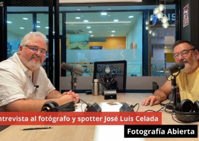 12/09/24 Entrevista al fotógrafo y spotter José Luis Celada. Fotografía Abierta