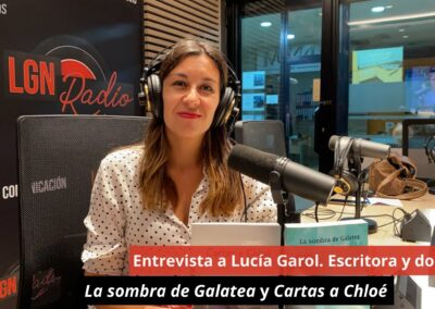 25/09/24 Entrevista a Lucía Garol. Escritora y docente. ‘La sombra de Galatea’ y ‘Cartas a Chloé’