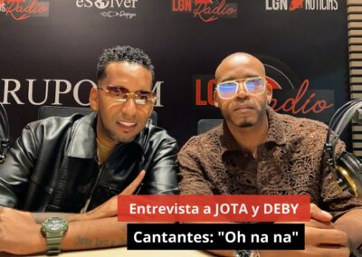 25/09/24 Entrevista a JOTA y DEBY. Cantantes: “Oh na na”