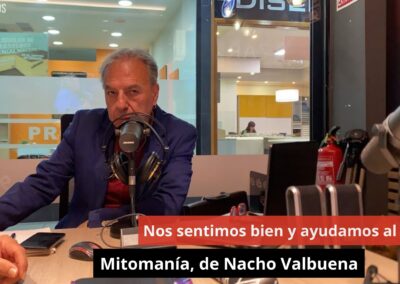 26/09/24 ✨ Nos sentimos bien y ayudamos al arte. Mitomanía, de Nacho Valbuena