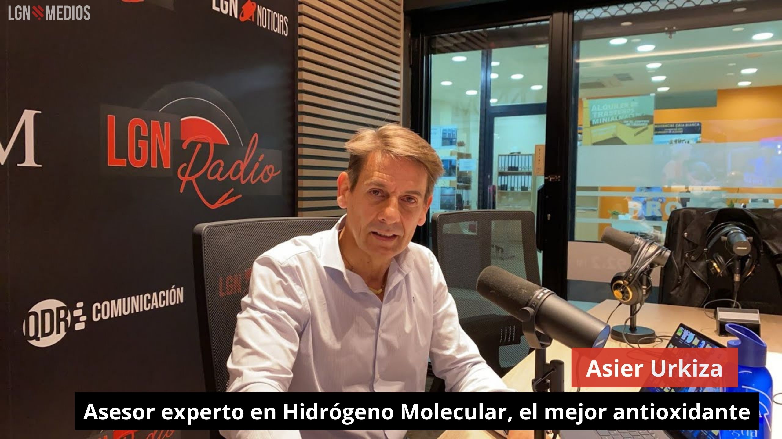 Asier Urkiza, asesor experto en Hidrógeno Molecular, el mejor antioxidante