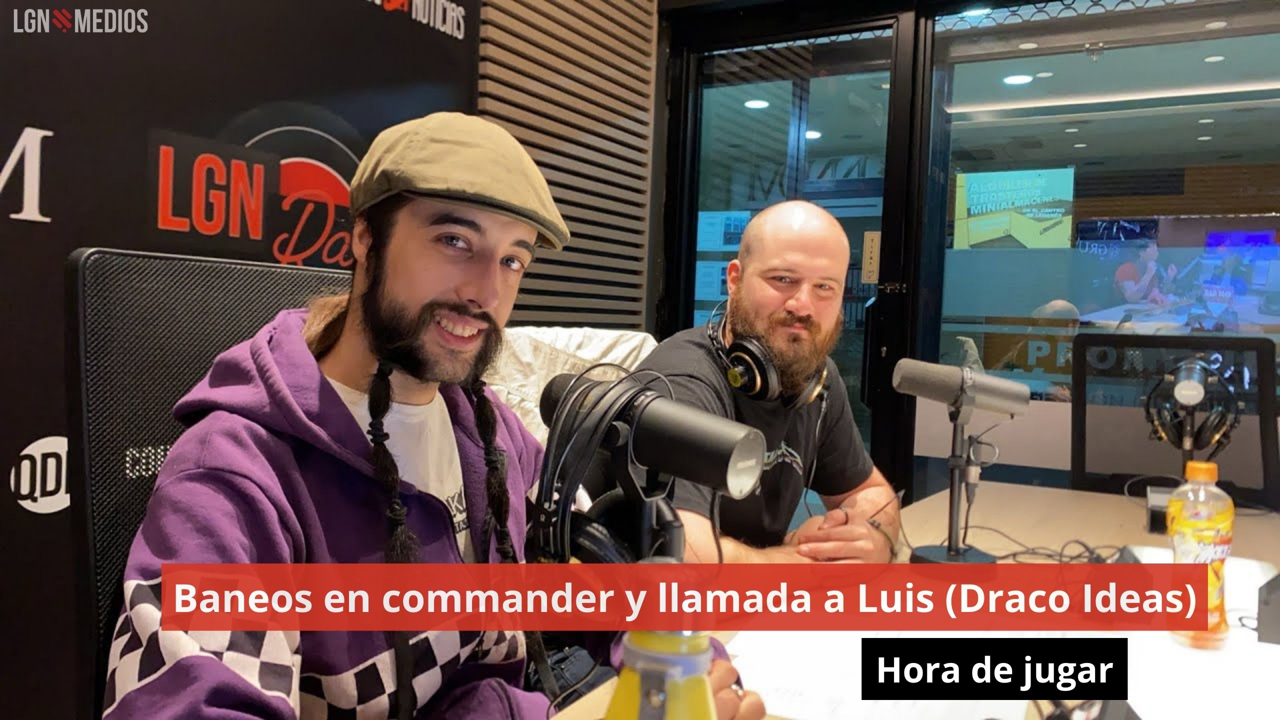 Baneos en commander y llamada a Luis (Draco Ideas). Hora de jugar