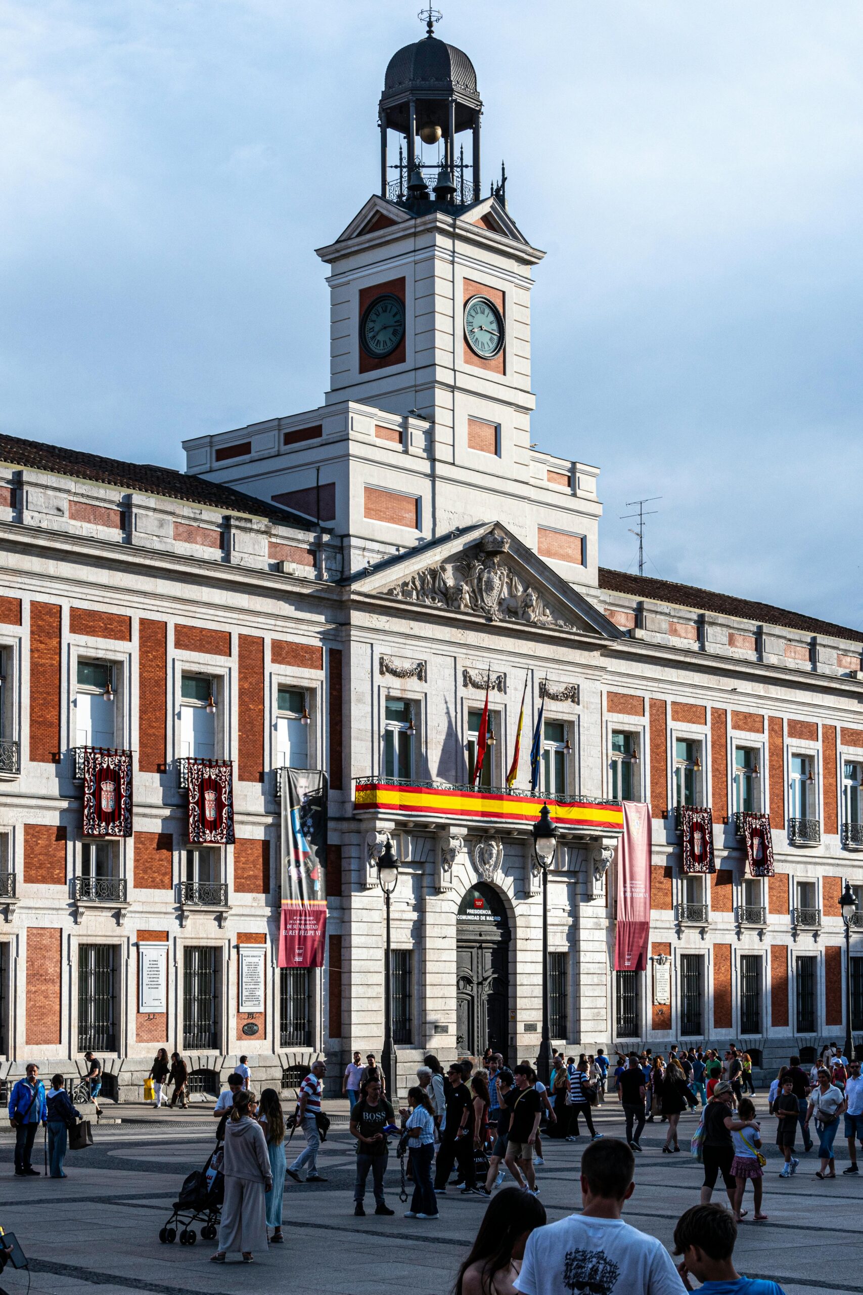 Lunes soleado en Madrid con temperaturas ligeramente más altas