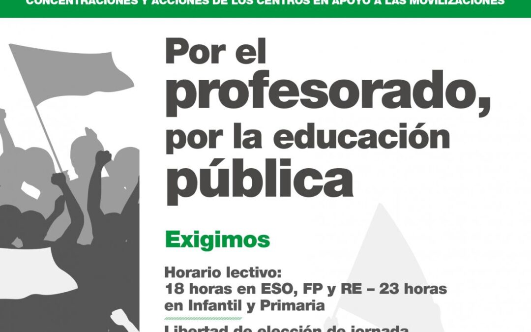 Sindicatos educativos en Madrid van a huelga para exigir mejoras laborales