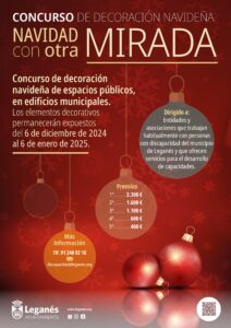 Leganés retoma el concurso de decoración “Navidad con otra mirada” para entidades de personas con discapacidad