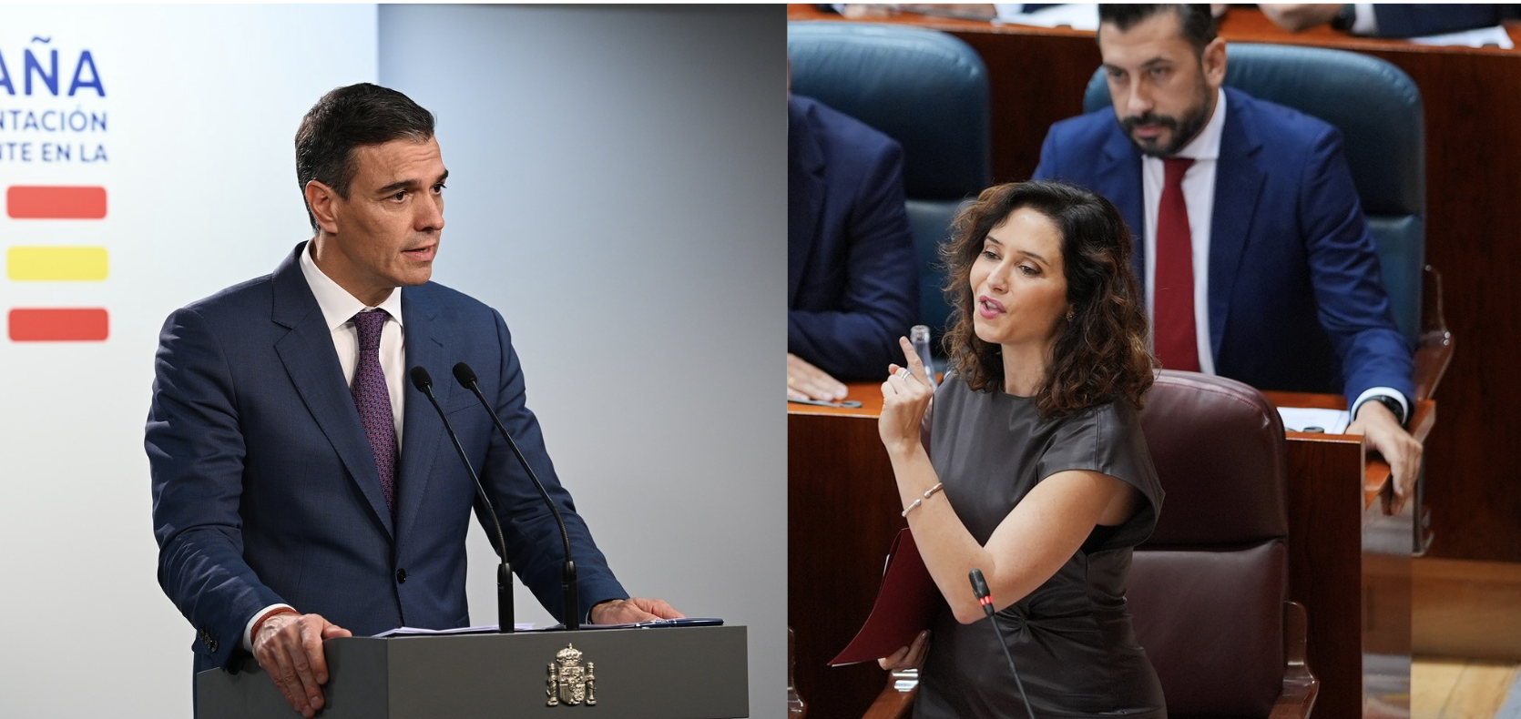 Díaz Ayuso rechaza reunirse con Sánchez el 25 de octubre en La Moncloa