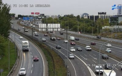 Lluvias y accidentes provocan importantes atascos en accesos a Madrid