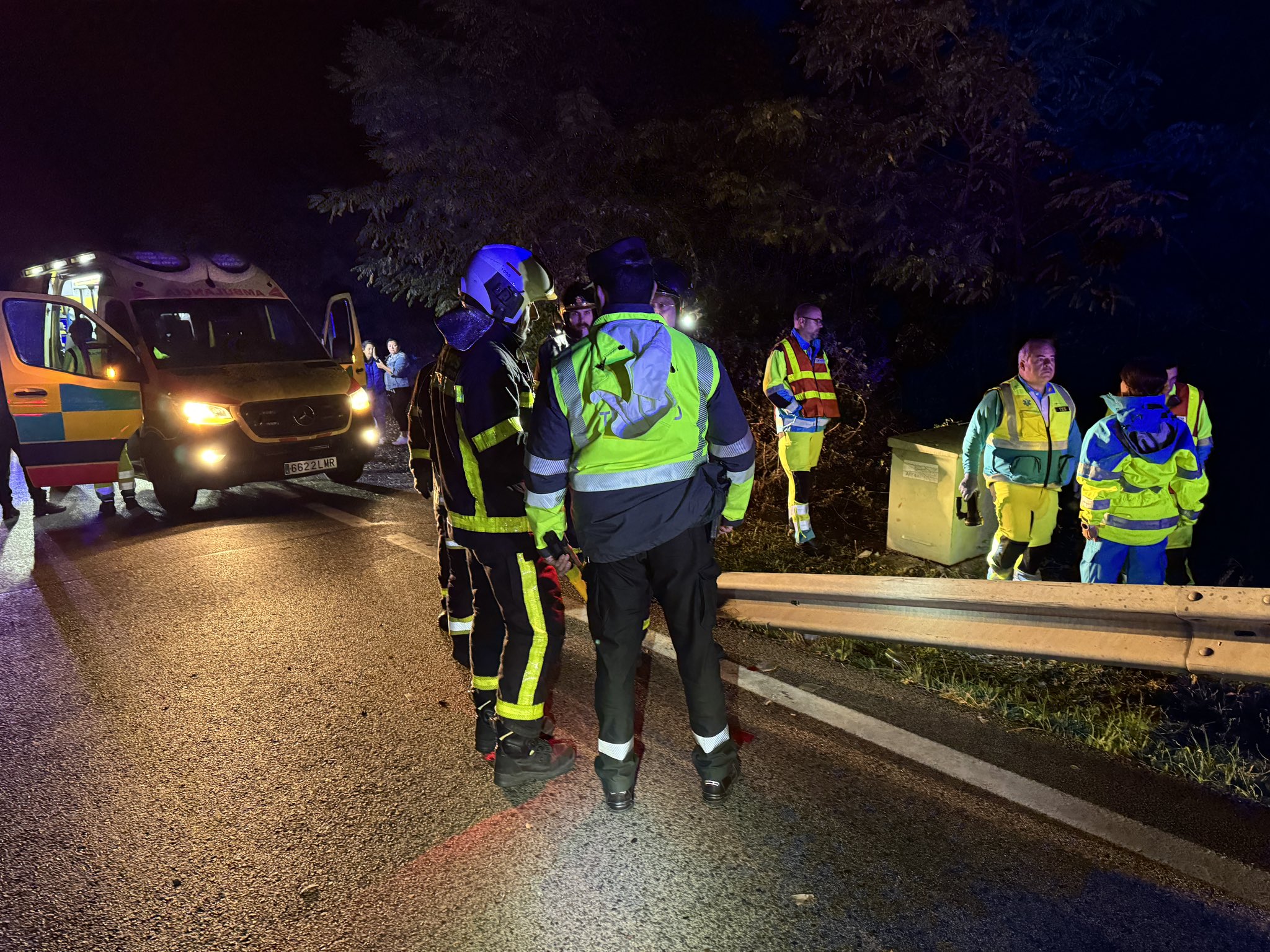 Fallece un motorista en accidente en la M-505 a la altura de San Lorenzo de El Escorial