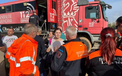 Protección Civil de Leganés se desplaza a Paiporta para auxiliar tras la tragedia de la DANA