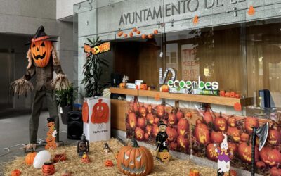 La Casa Consistorial de Leganés se convierte en un pasaje del terror reciclado para Halloween