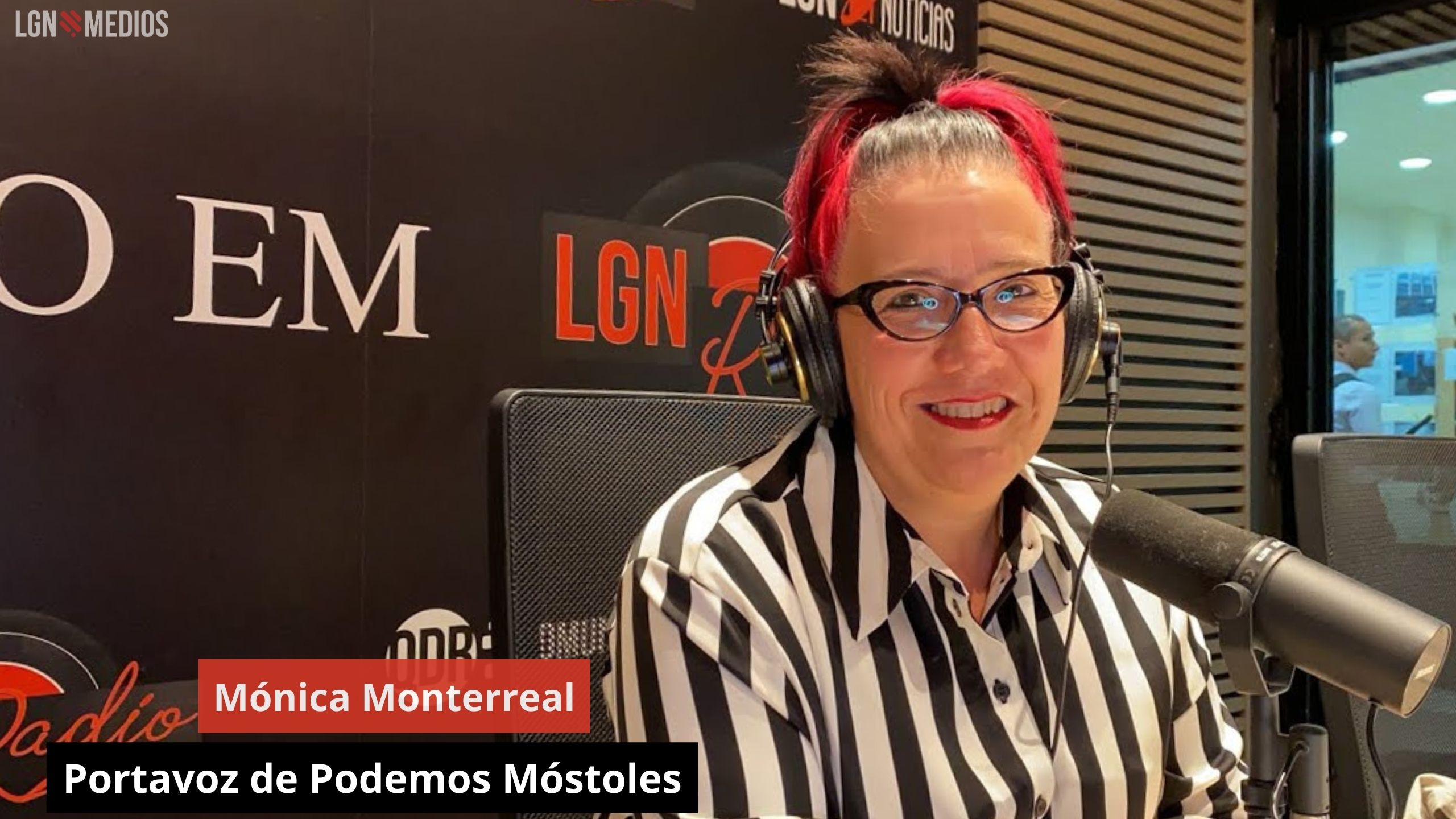 Mónica Monterreal. Portavoz de Podemos Móstoles