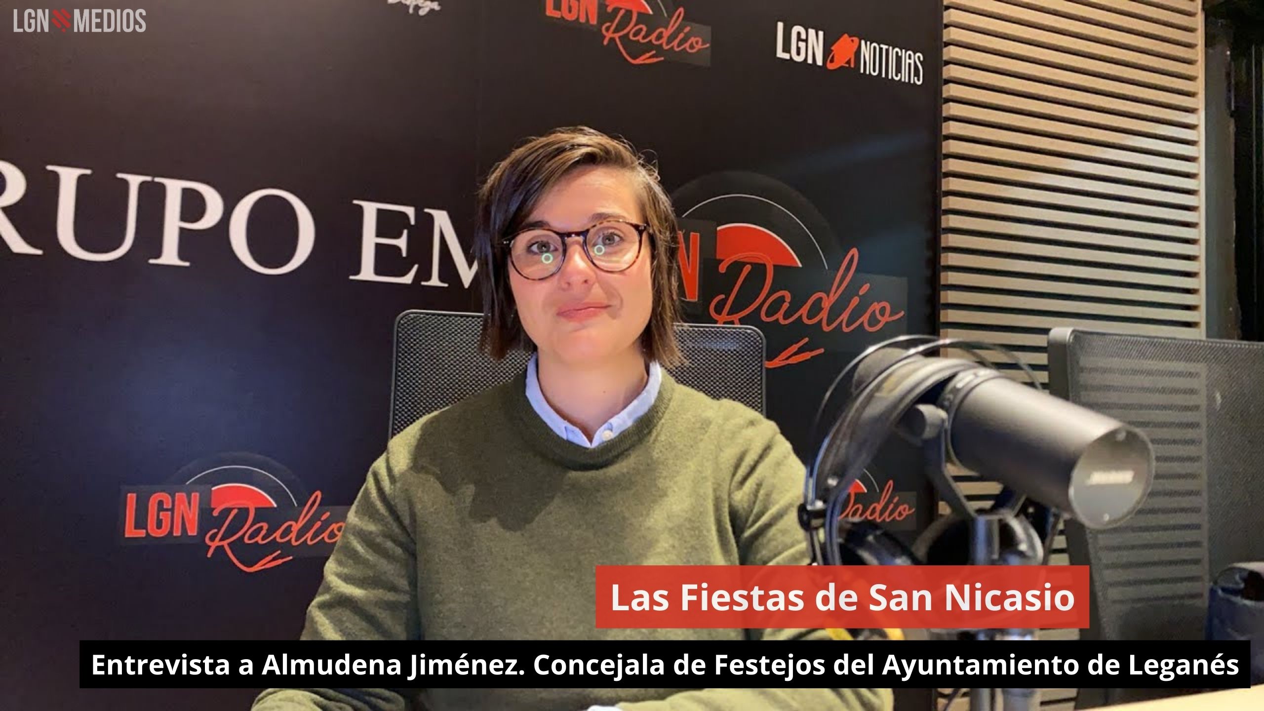 Fiestas de San Nicasio: Entrevista a Almudena Jiménez, Concejala de Festejos de Leganés